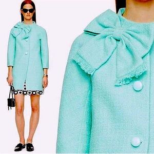 Kate Spade tweed Dorothy coat size 12